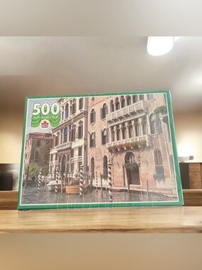 2/$25 NEW Venice Italy 500 Piece Puzzle Sealed from WINDSOR Made in Canada 1996